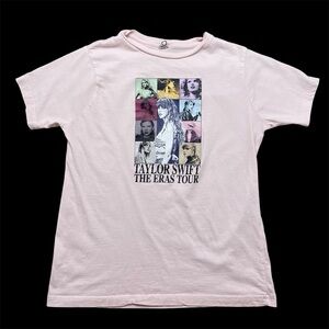 Taylor‎ Swift The Eras Tour Pink T-Shirt